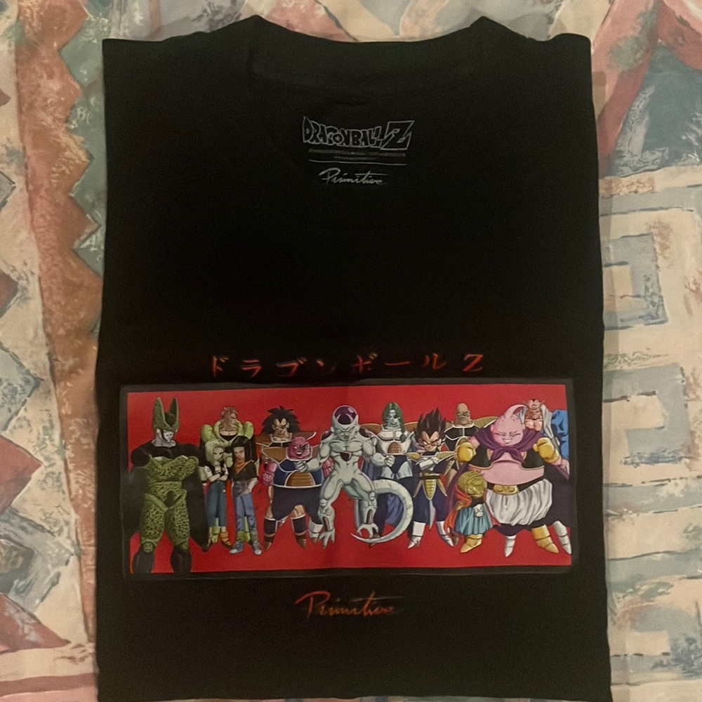 Primitive Dragonball Z shirt